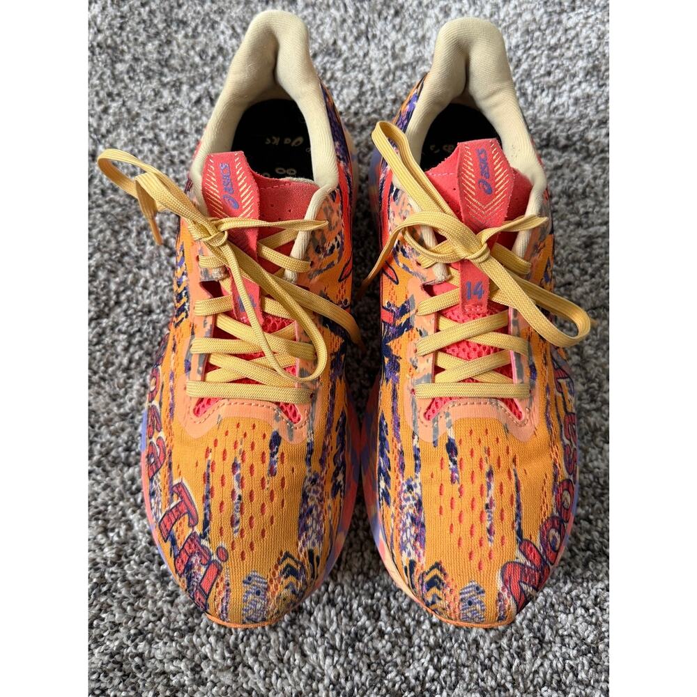 ASICS noosa tri 14 'tropical- orange pop' size 7.5 - Picture 3 of 6